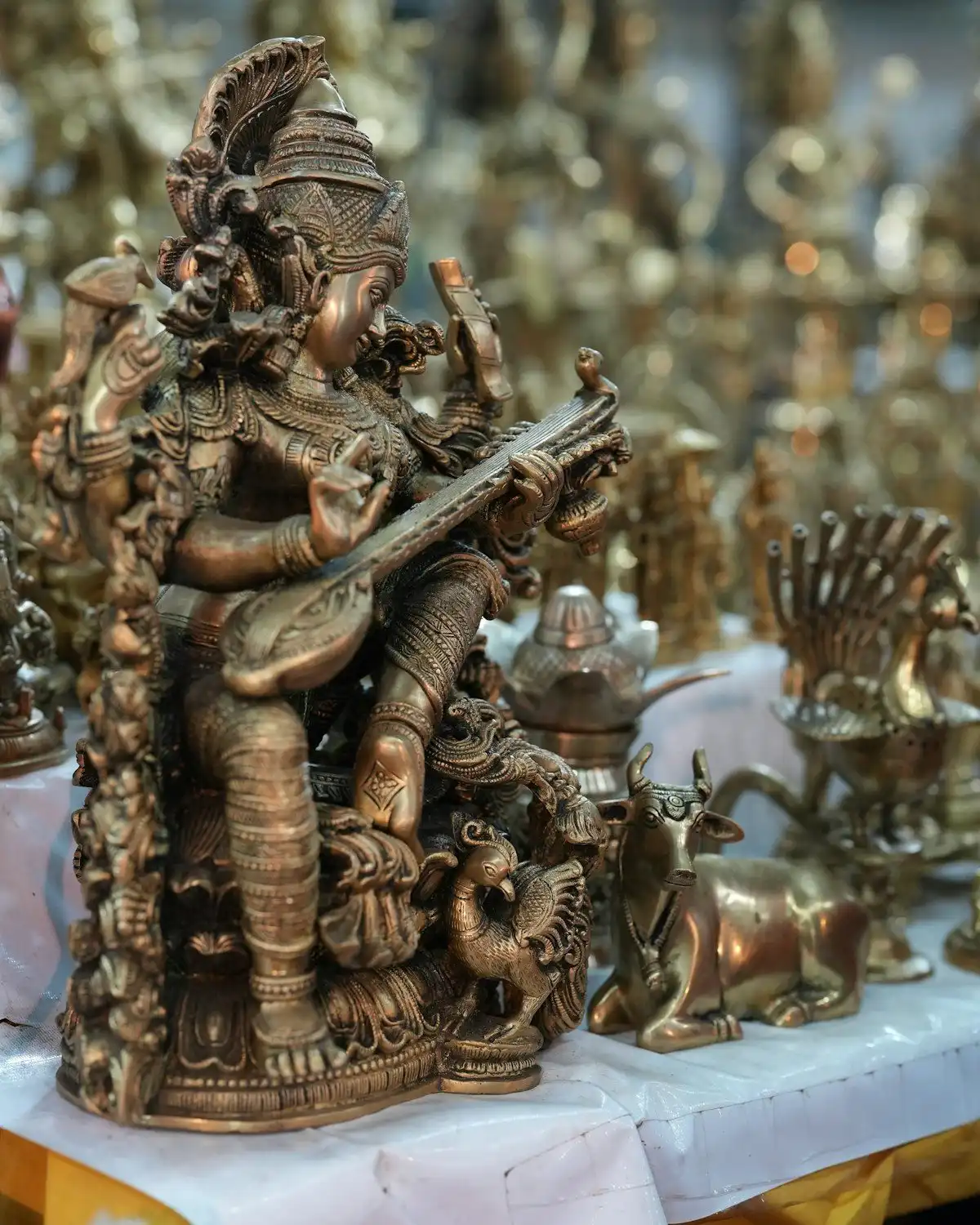 Dhokra Brass Figurine